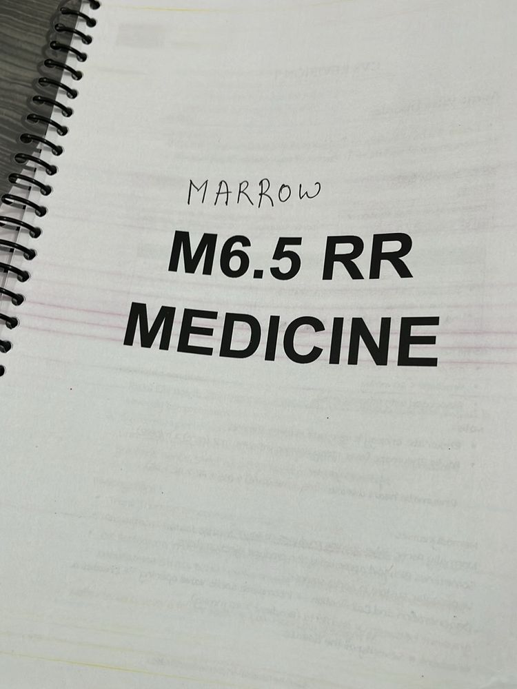 MARROW Medicine 6.5 Rapid Review