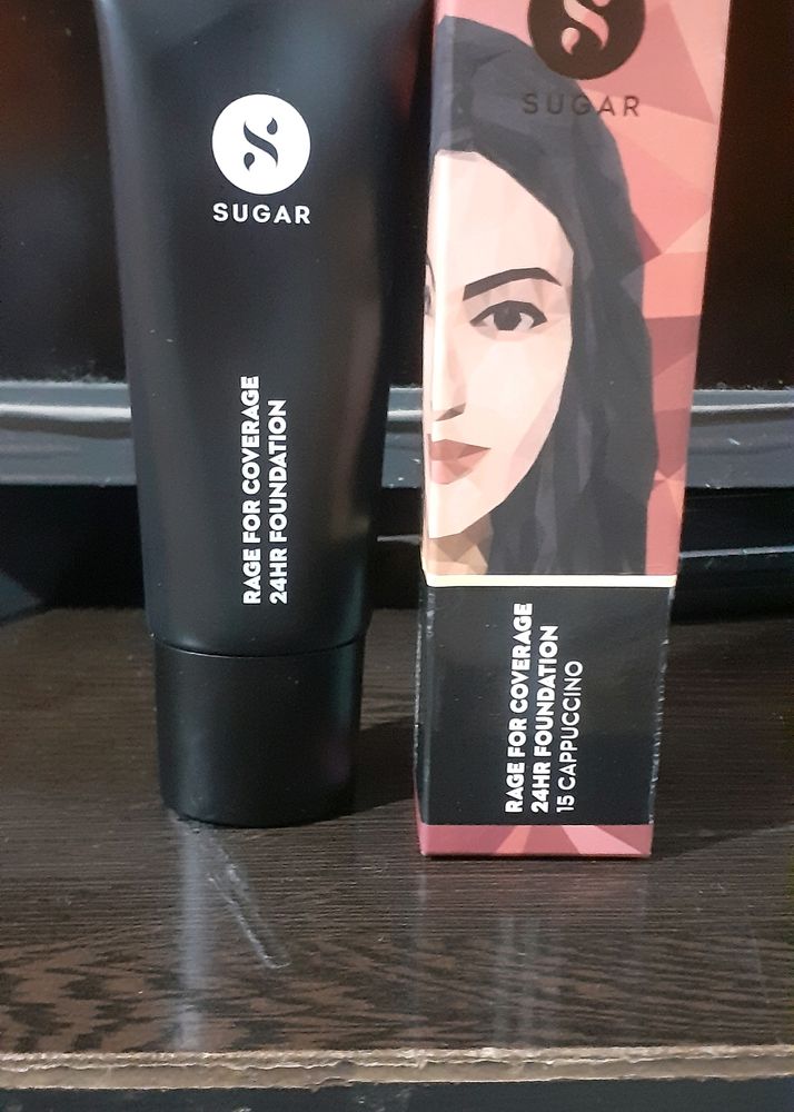 SUGAR FOUNDATION CAPPUCCINO 15 (TOTALLY NEW)