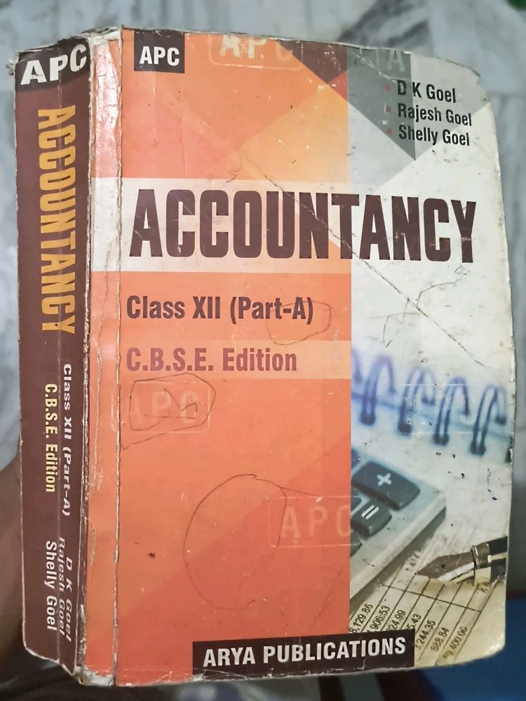 DK Goel Accountancy Book CBSE Class12