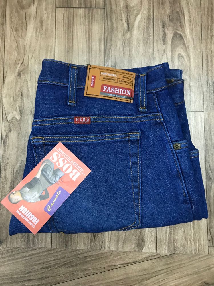 Casual Navy Blue 34 Jeans