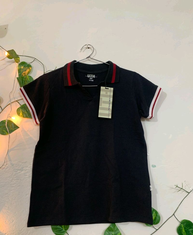 UTG By Roadster Black Polo Tee❤️