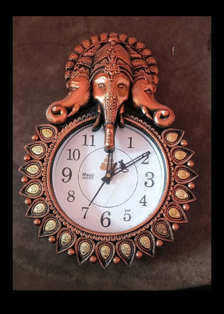 Ganesha Wall Clock