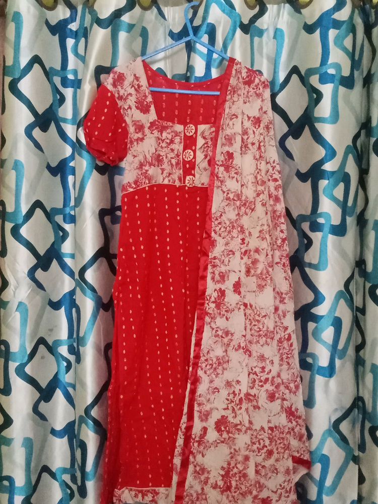 Kurti With Dupatta Set