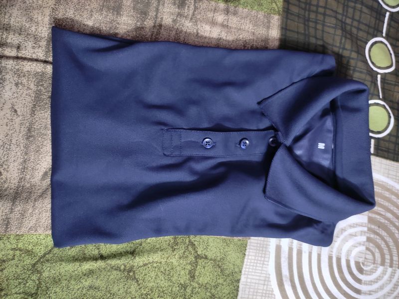 Men Shirt Navy Blue Colour It's Totally New M