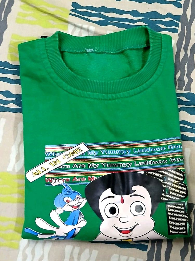 Chhota Bheem Tshirt For Boys