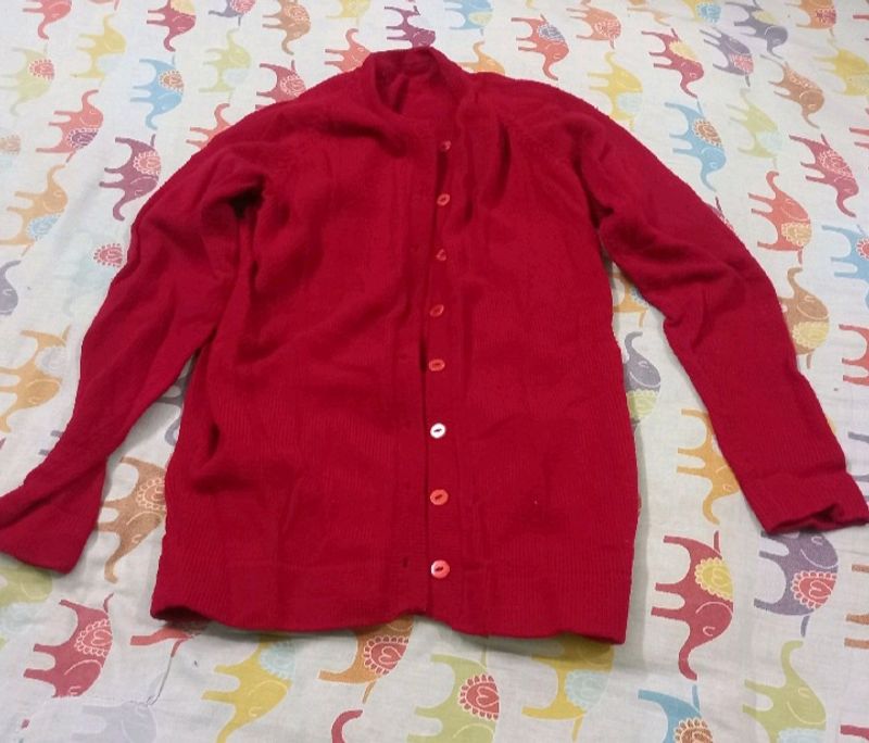 Full Sleeves Cardigan For Girls