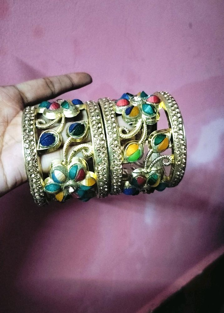 Multicolored Bangles