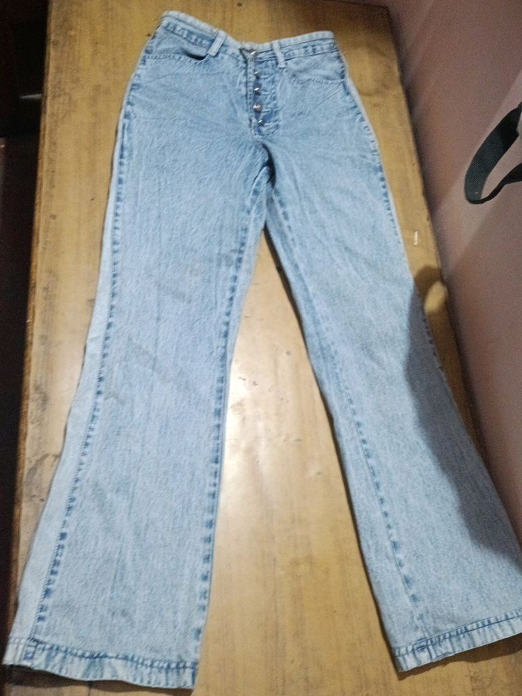 Baggy Blue Color Jeans