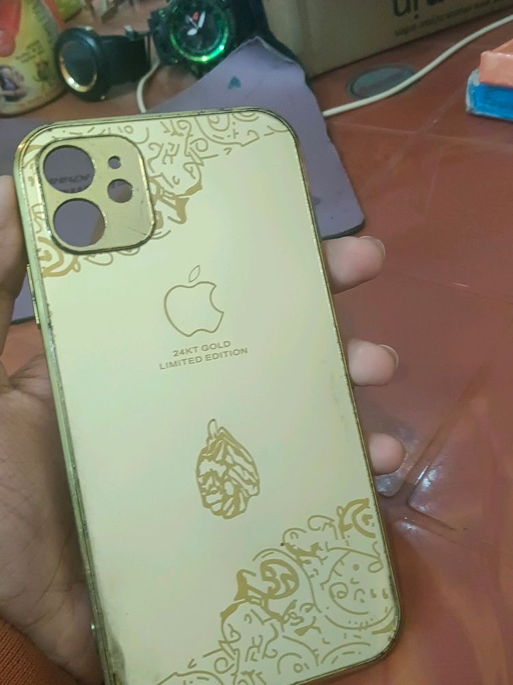 iPhone 11 Phone Golden Case