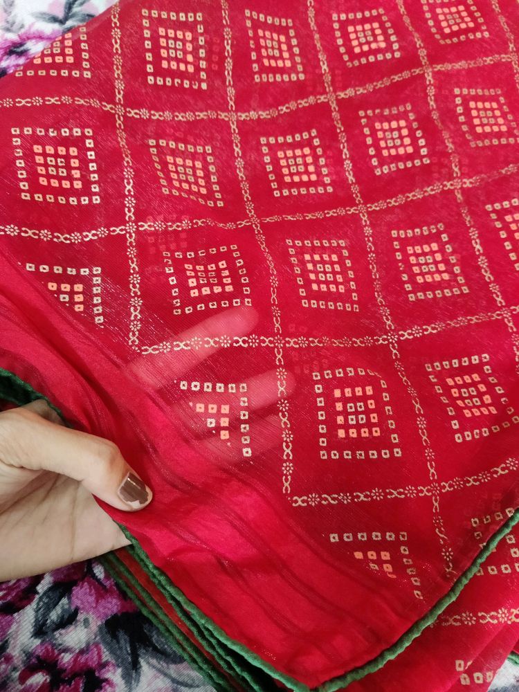 Chunri Work Saree