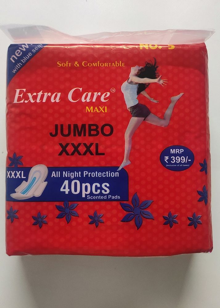 Extra Care Sanitary Pads XXXL 40PSC