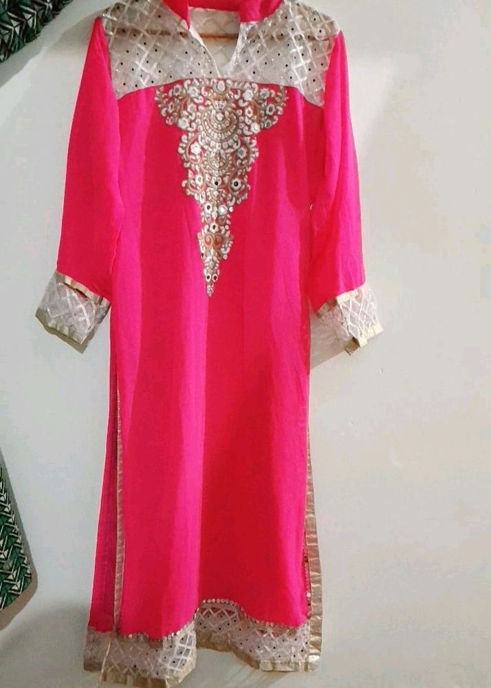 Pink Kurti For Women