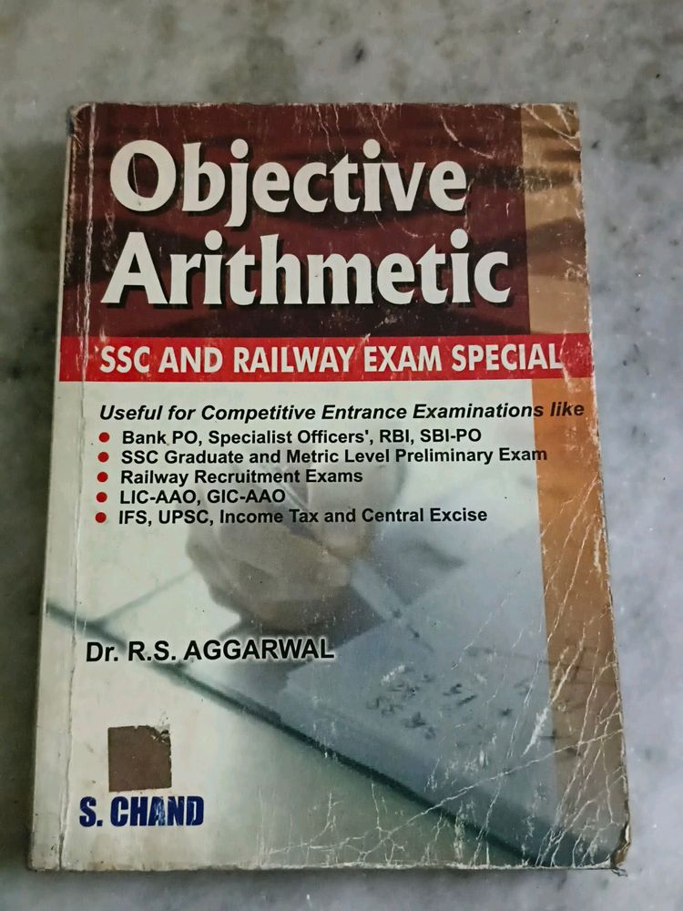 Objective arithmetic Book For Ssc And Railway Exam