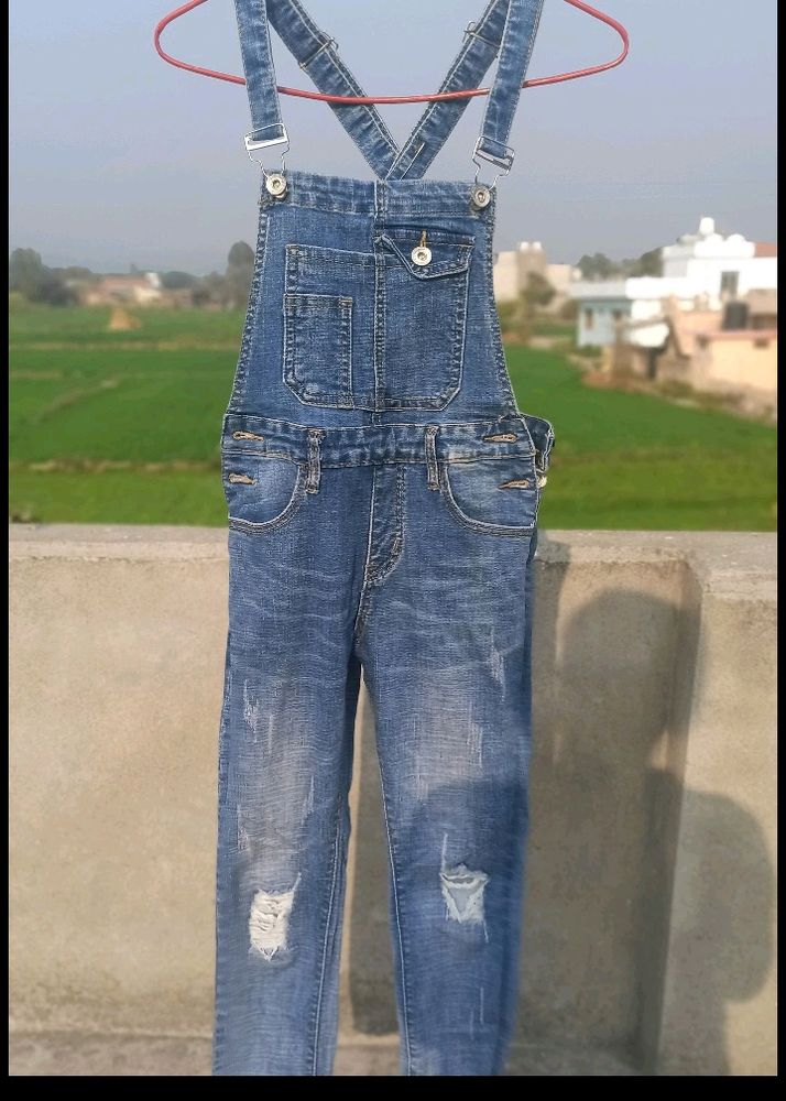 Blue Denim Dungaree