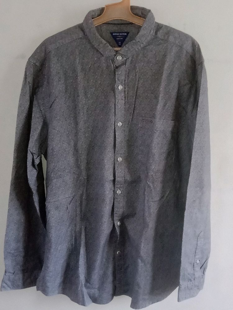 Grey Semi Formal Shirt