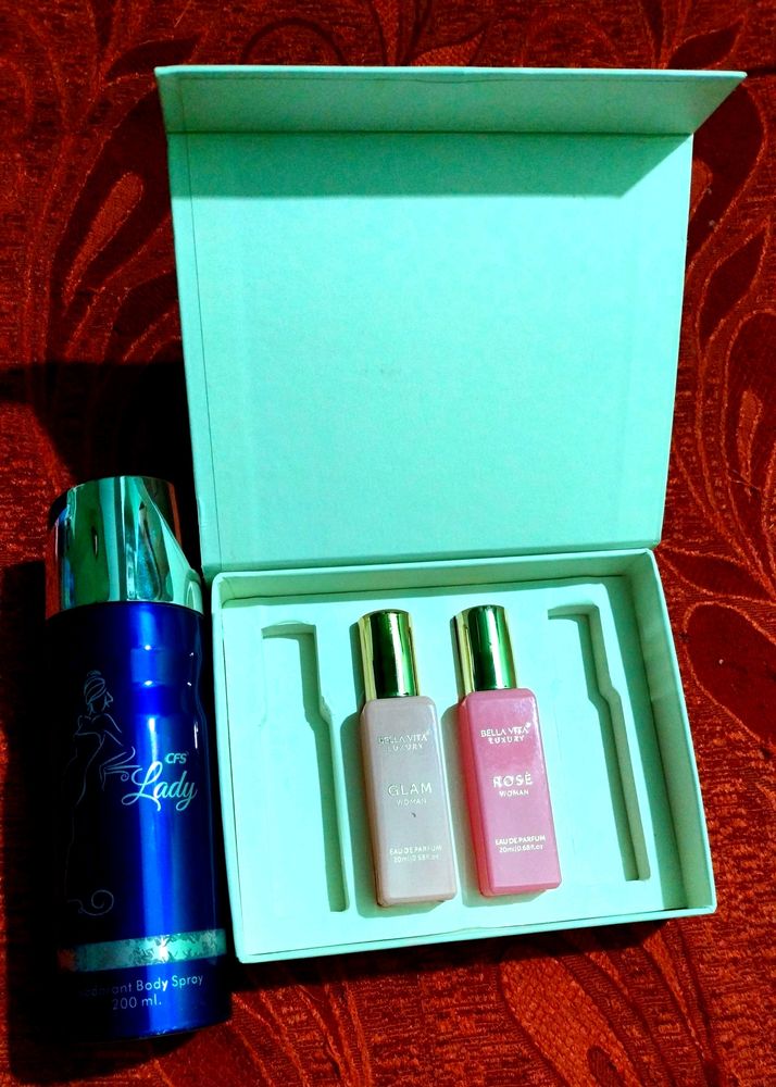 Set Of Three Women Perfume.