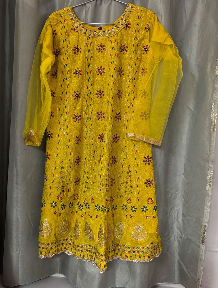 Wedding Sharara Frock