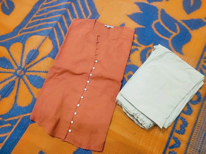 Women's Top With straight Pant