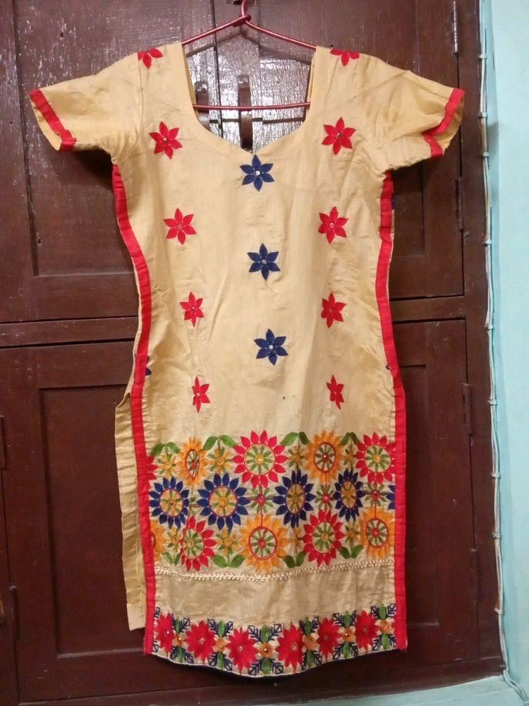 Golden Kurta Set