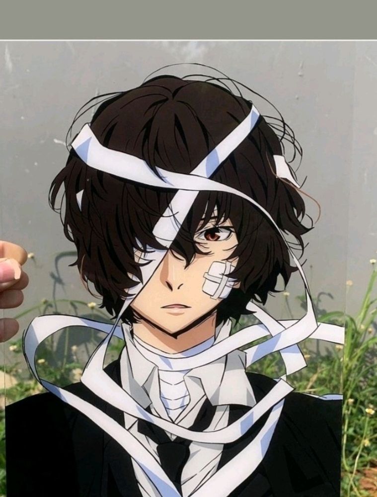 Dazai Glass Painting