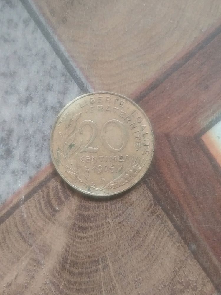 A Rare 20 Francs Coin Of France 🇫🇷