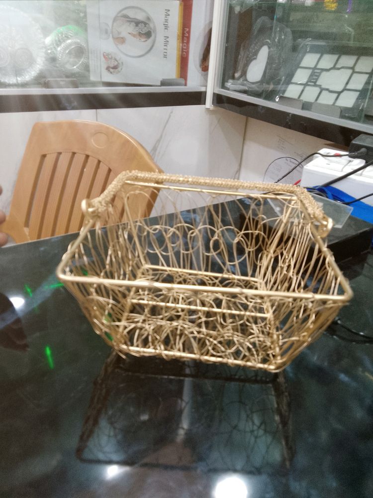 Mesh Wired Puja Baskets