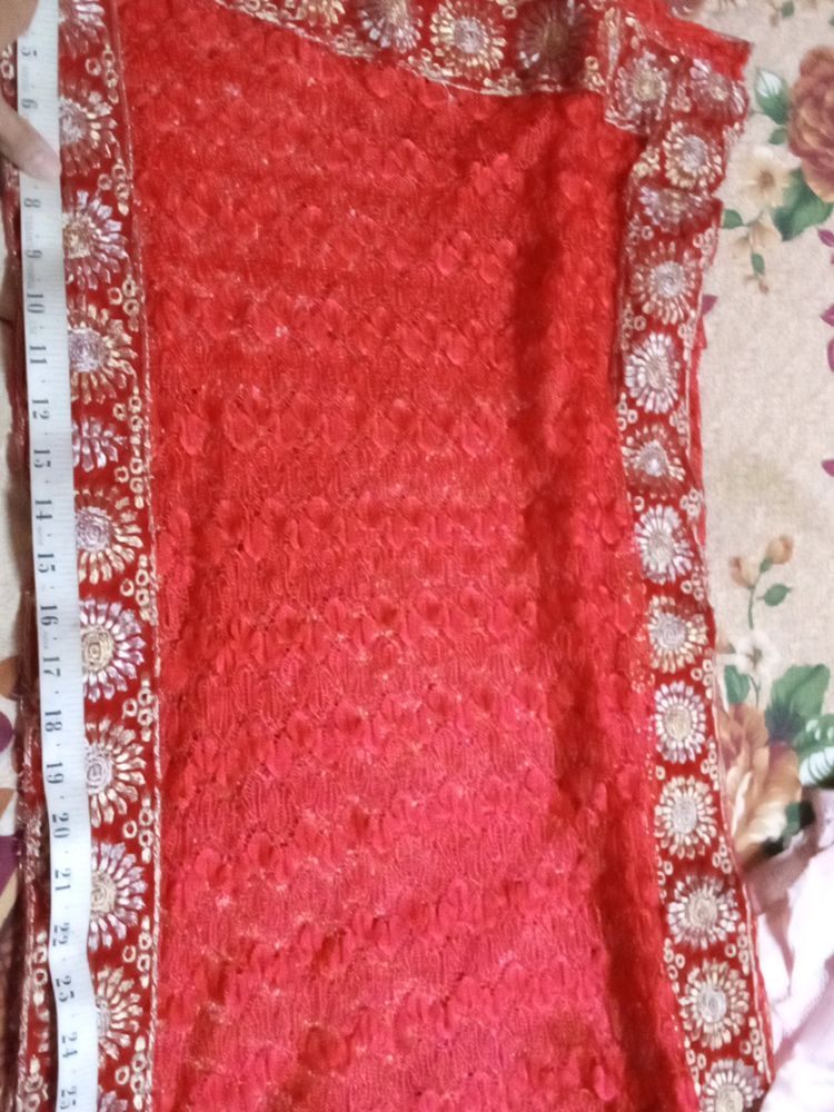 Heavy Net Dupatta For Girls