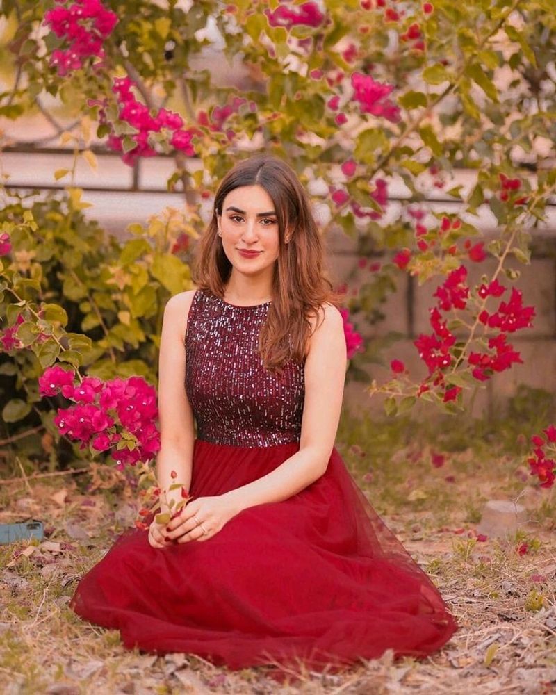 Red Sequin Dress