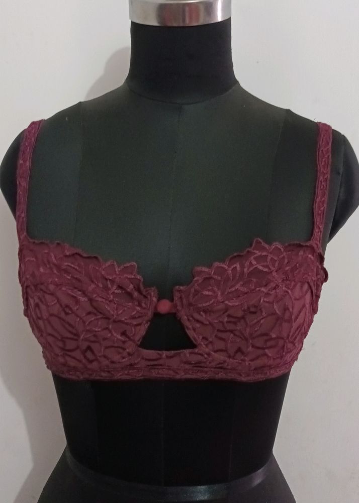 Lace Underwired Bra 34 B