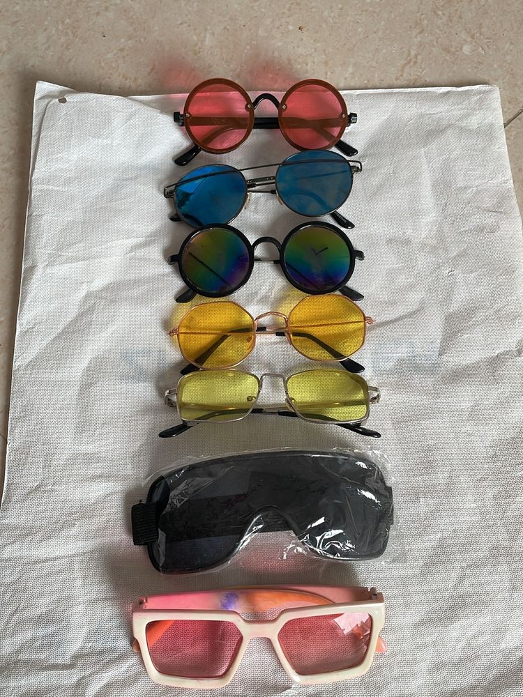 7 Sunglasses Set