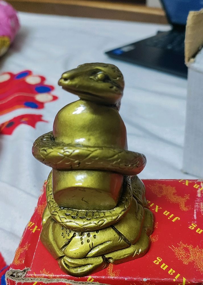 Feng Shui Snake in Chinese Zodiac Statue Collectib