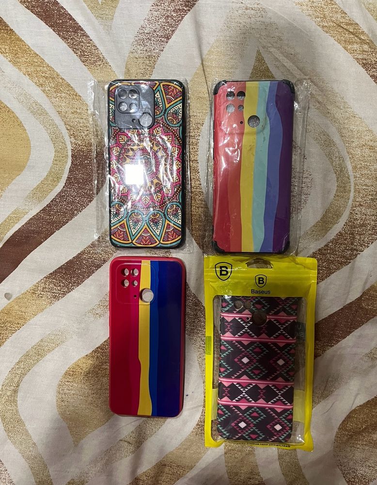 New Back Covers For Redmi 10 Power Mobile