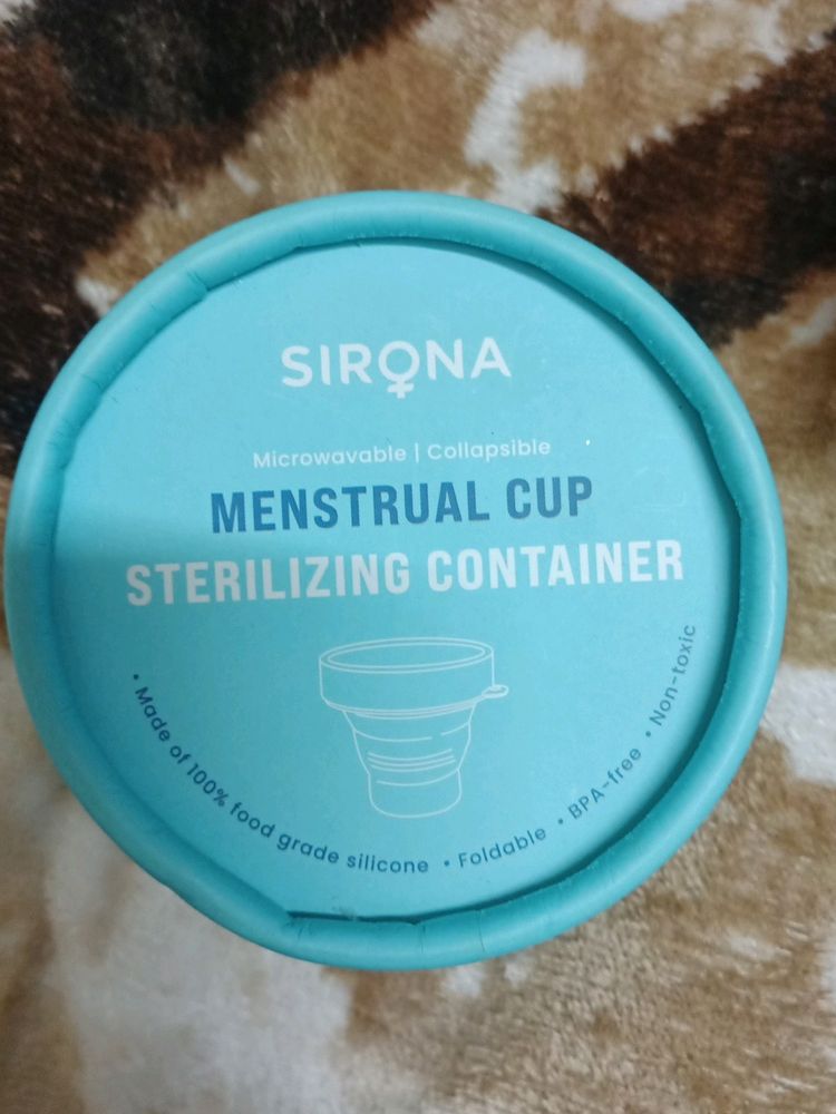 Sirona Menstrual Sterilizing Container