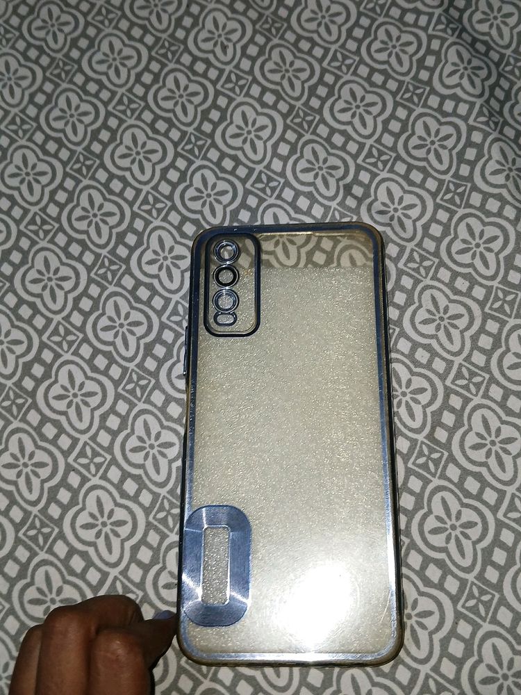 Phone Cover Is Vivo Y12s Blue Clolour