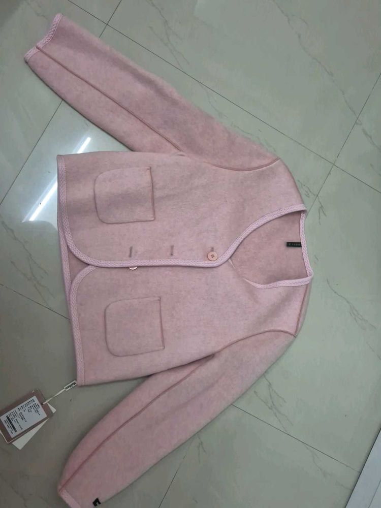 Hand Made Pink Winter Coat