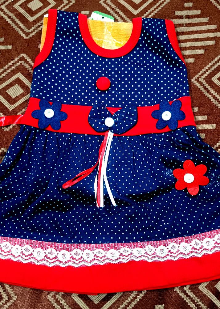 New Born Size Frock For Kids