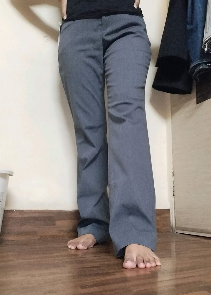 Flared Formal Trousers