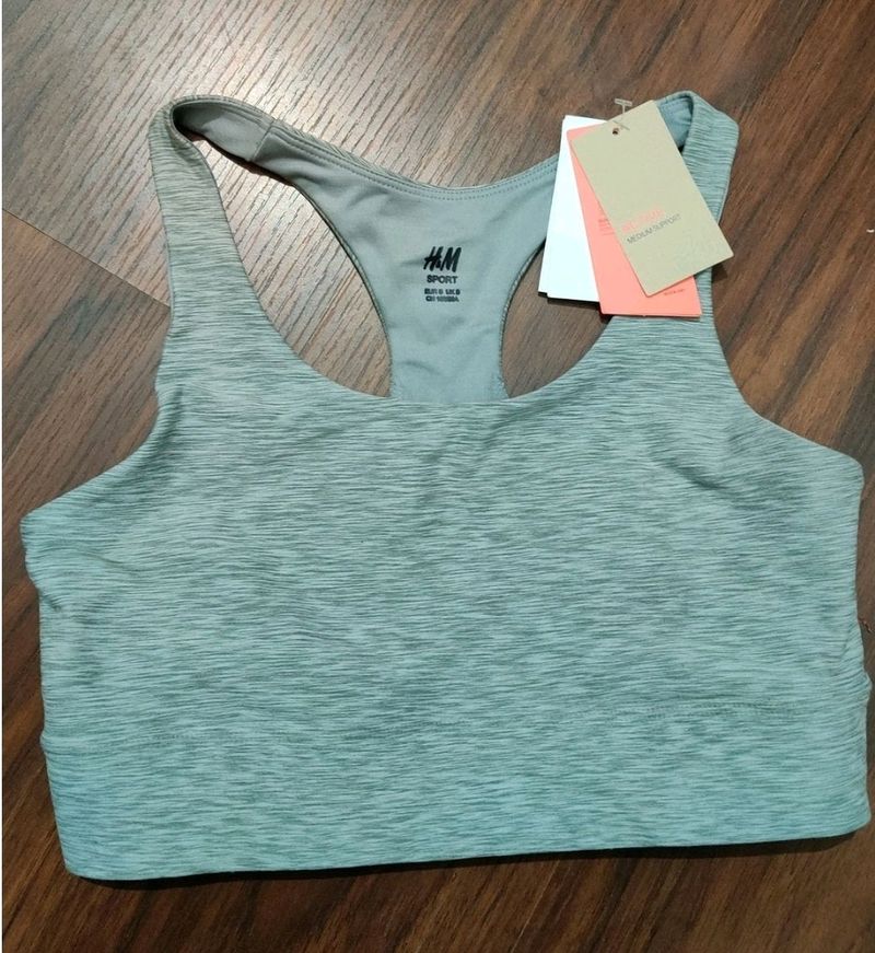 H&M New With Tag Gym/Sports Bra