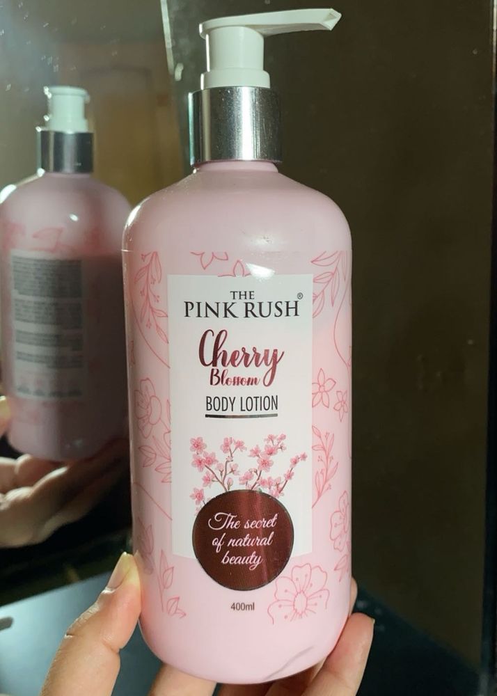 The Pink Rush Cherry Body Lotion!