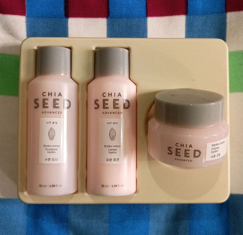 The Face Shop Chia Seed Hydrating Trio Kit