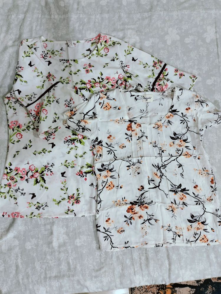 2 Tops Bundle - Summer Florals