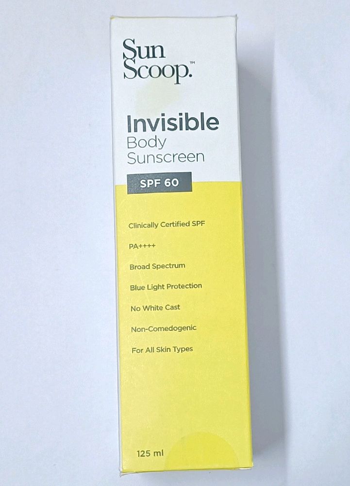 Sun Scoop Invisible Sunscreen,12ml