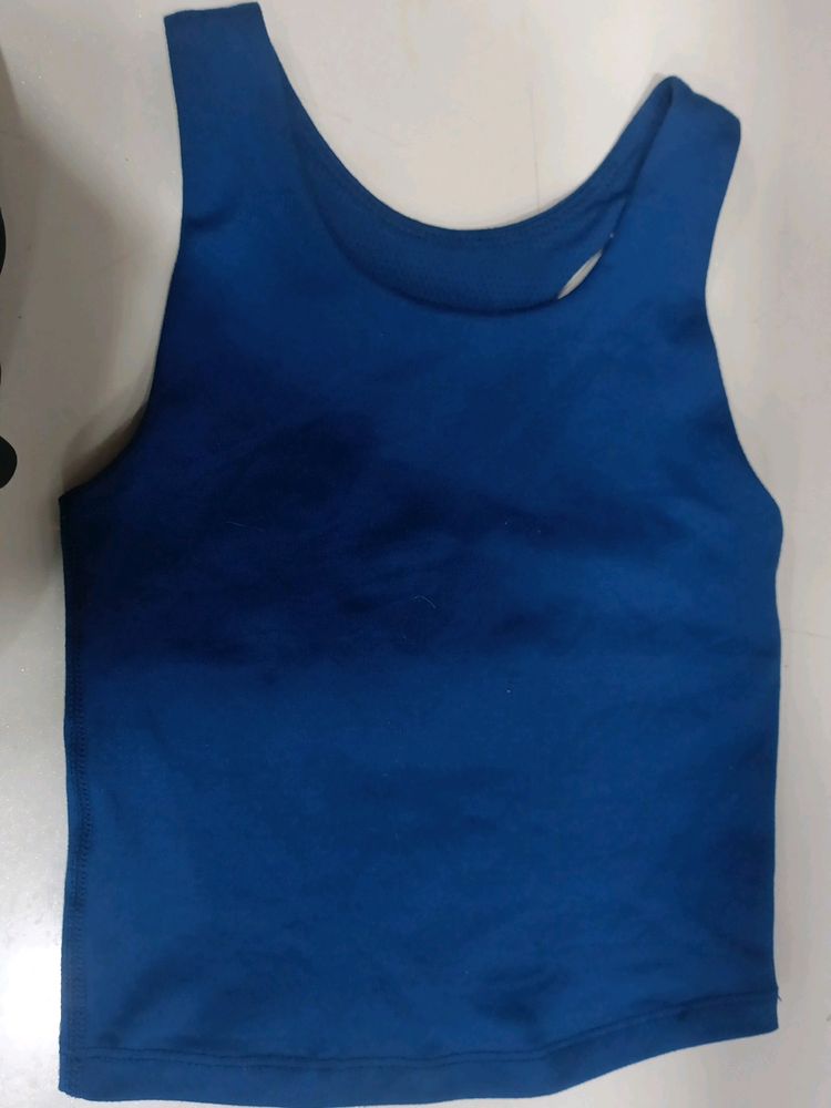 Navy Blue Active Wear For Girls