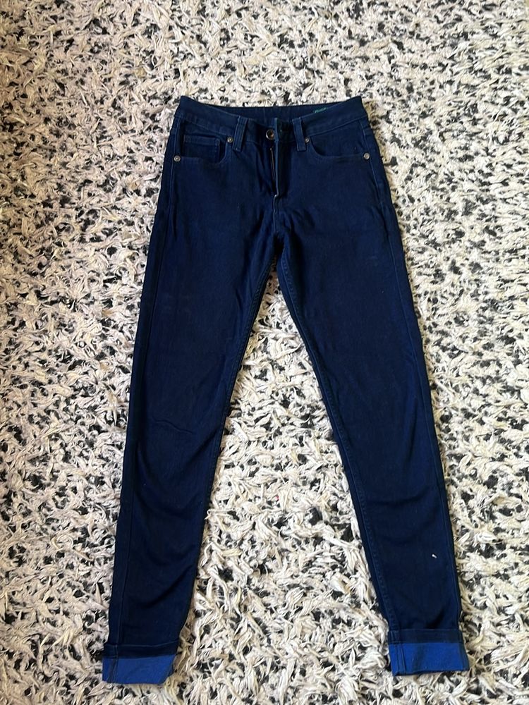 Dark Blue Benetton Jeans