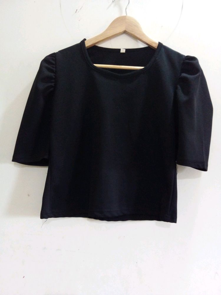 Pretty Black Top For Women