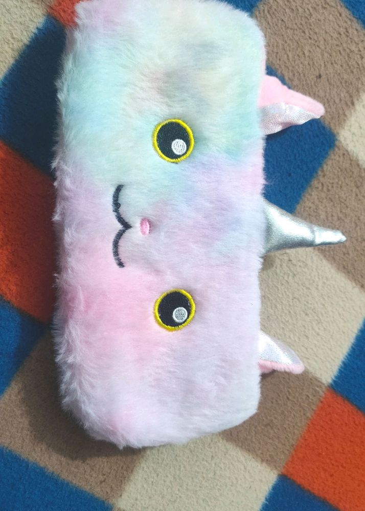 Unicorn Fur Pouch For Kids (Brand New)