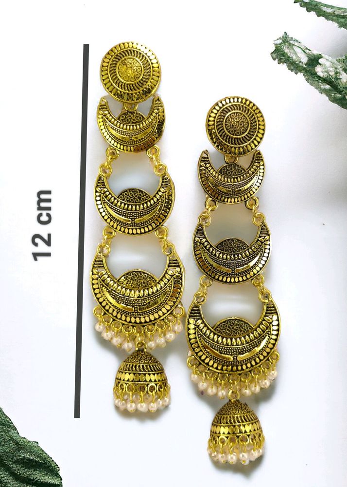 New Long Earrings With Tag