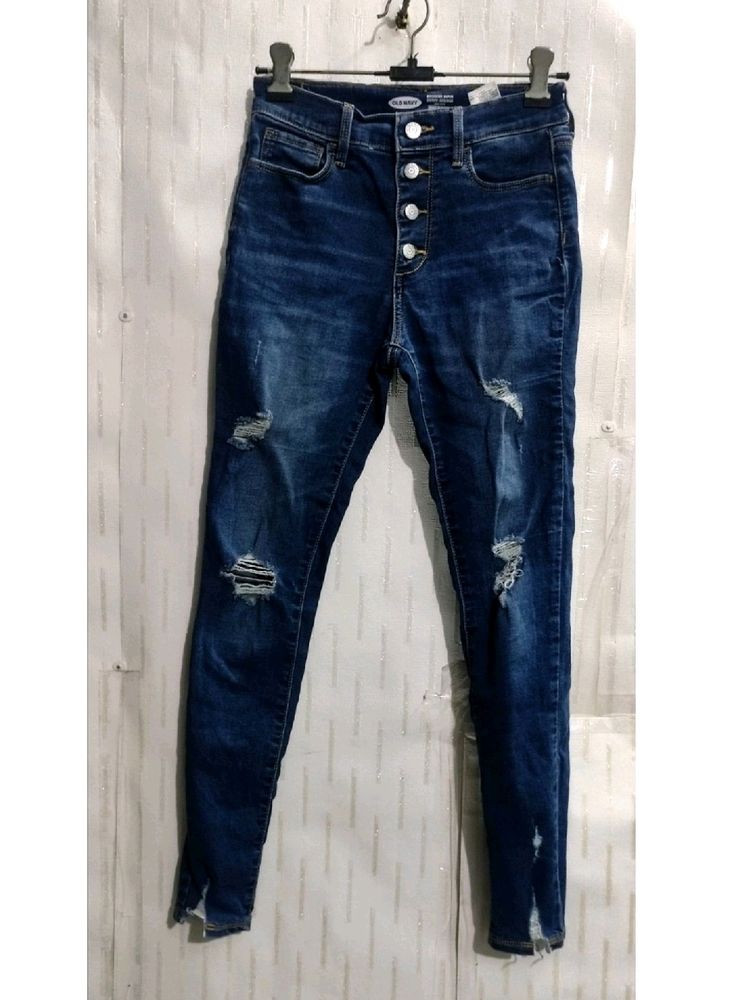 High Waist Denim Jeans