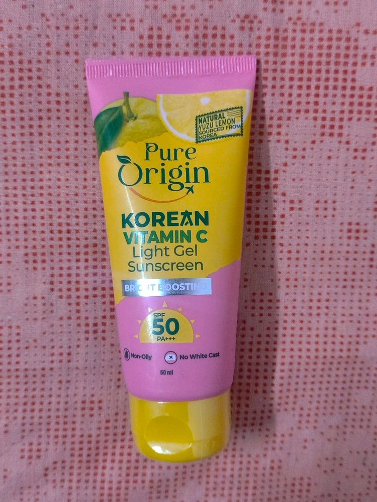 Pure Origin Korean Vit c Gel Sunscreen