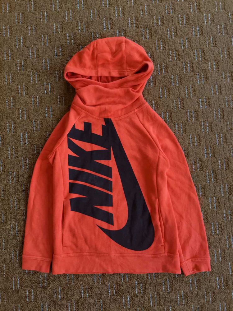 NIKE RED HOODIE